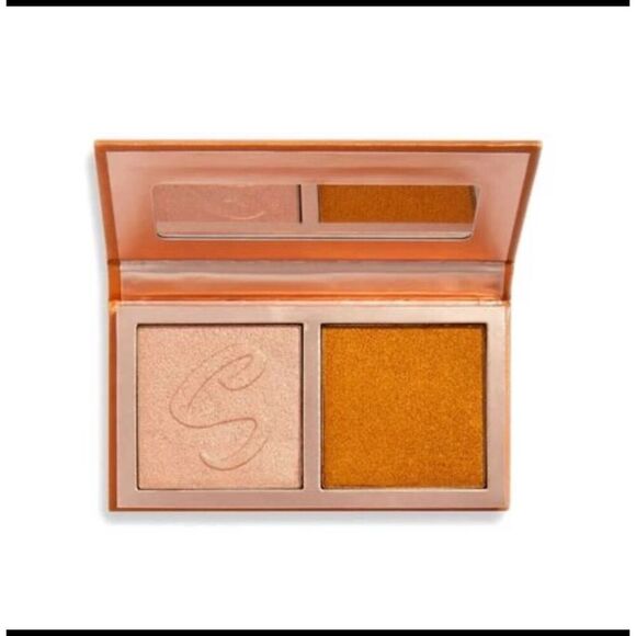 Revolution Soph X Glow Honey Glaze Face Highlighter Duo - Picture 2 of 3